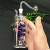 Panlong Glass Water Bongs Bongos de vidro por atacado Bongas de óleo Tubos de água Platas de óleo de tubo de vidro fumando