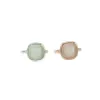 Fashion white stone ring vintage style exquisite single rings for women wholesale