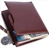 2021 NEW Baborry Leather Rfid Wallet Short Slim Male Luxury Business Purses Money Clip Credit Card Dollar Portomonee Carte272S