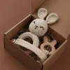 Baby The Leaters Toys 1 Set DIY Crochet Rabbit Baby Born Burnny Toy Игрушка