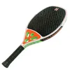 Tennis Rackets HOOWAN 12K Carbon Fiber Beach Racket Professional Labbro12K with Fine Treatment Soft EVA 330 Grams 230311