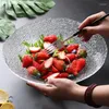 Bols Grand Japonais Marteau En Verre Transparent Saladier Légumes Et Fruits Dessert Ménage Européen Créatif De Haute Qualité