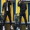 2023 Nytt lyxmärke Mens Tracksuit Två stycken Set Jackets byxor med bokstäver Fashion Style Spring Autumn Outwear Sports Set Tracksuits Jacket Topps Suits