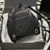 Designer mochila luxo crossbody saco de ombro bolsa de couro genuíno sacos de noite 20cm replicação de nível superior saco com caixa ch138