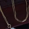 Collier ras du cou pavé de petites algues pour femmes, breloque en forme d'algues naturelles, perle d'eau douce, bijoux, chaîne en or mince, pendentif