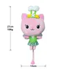 25cm gabby dollhouse brinquedo de pelúcia mercat desenhos animados animais de pelúcia sereia gato plushie bonecas 35