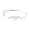 Bangle Fashion 8 Shaped Heart Diamond Comprimento do Diamante