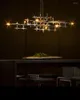 Żyrandole luksusowe żyrandol Industrialny retro przemysł Lighting Optionk salon Restaurant Dining Lampa Lampa LED LED Hanging