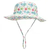 Berets Children Bucket Sun Hat Spring Summer Baby Breathable Beach Fisherman's Cap Boy Girl Kids Bob Panama 3 Sizes To Choose From