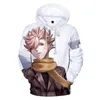 Hoods Hoodies Anime ID: binnengevallen cosplay -kostuumrol Narihisago Akihito unisex Casual jas 3d printing hoodie informele kleding