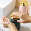 Set di accessori per il bagno Bottiglia di lozione in ceramica di lusso di fascia alta leggera Disinfettante per le mani Gel doccia Sub-imbottigliamento Toilette Pressa di grande capacità