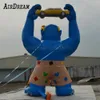 Yüksek kaliteli dış mekan promosyonu otomobil yıkama şişme goriller kingkong balon 4/6/8m yükseklik reklam için 002