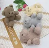 Groothandel 10 cm schattige zachte pluche teddybeer knuffels bruiloft verjaardagscadeaus baby speelgoed kerst brinquedos