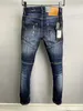 DSQ Phantom Turtle Men's Jeans Mens Mens Designer Jeans Geanny ممزق Guy Guy Coreal Hole Denim Fashion Fit