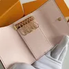 2023 Mode Luxe Designer Wallet Portable Change Key Bag Classic Man/Women Coin Purse Chain Bag