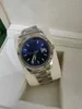 Avec boîte d'origine 41mm Mans Femme Montre de luxe Datejust Date Président Argent Cadran bleu Asie 2813 Mouvement Mécanique Automatique Montres Homme Montre De Luxe 69