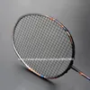 Raquettes de badminton 100% fibre de carbone pleine tension 10U 2235LBS 13kg Sports de vitesse de raquette d'entraînement avec sacs pour adulte 230311