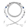 Correntes 1pcs lê óculos de leitura Cadeia Retas retrô Óculos de sol Óculos de sol Cordão de espetáculos com borla Strap Strap String wearchains