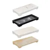 Bath Accessory Set Vanity Tray Countertop Organizer Rectangle For Office Decoration