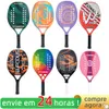 Tennis Rackets High Quality 3K Carbon and Glass Fiber Beach Racket Soft Face Racquet with Protective Cover Ball 230311