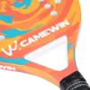 テニスラケットカムウィン高品質の3Kカーボンとガラスファイバービーチラケットソフトラフな表面ラケットバッグボール230311