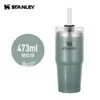With Logo Stanley 40oz Mug Tumbler With Handle Insulated Tumblers Lids Straw Stainless Steel Coffee Termos Cup j;lk