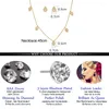 Серьги ожерелья набор помолвки классическая модель капель