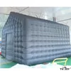 6x6m Outdoor Activities Large Black Inflatable Cube Wedding Tent Square Gazebo Event Room Big Mobile Portable NightClub Party Pavilion For