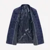 メンズスーツブレザーモグメンズチェック柄ブレザー2023快適なフィットスーツジャケットエレガントで優雅な季節の男性コートプラスサイズ5xl 6xl