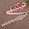 Wedding Sashes Handgemaakte roségouden riem strass Crystal Belts voor dames diamantjurk taille sieraden