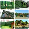 Fiori decorativi Decorazione da giardino Prato Pianta da parete Plastica artificiale Protezione solare Milano Paesaggio Decorazioni per la casa