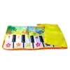 Drums Percussion Big Size Baby Musical Mat Toys Piano Toy Infantil Music Playing Mat Kids Early Education Learning Children Baby Toys 230311