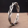 Bangle Fashion Vintage Casual Party Jewelry Gisters Подарки серебряной тренд женский браслет просто