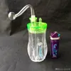 Wasserpfeifen, gerippte Wasserpfeifen, Großhandel mit Zubehör für Glasbongs, Wasserpfeifen aus Glas