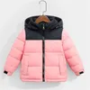 New Childrens Down Coat Jacket Designer Kids Baby Clothe Winter Hooded Outwear Boys Girl Thicken Keep Warm Parka Windbreaker