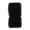 Jewelry Pouches Large Velvet Ring Display Box Case Tray Gift -- Black