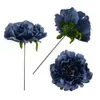 20st 5 tum Artificial Flower Peony Silk Peony med 6 tum stjälkar blommor lämpliga för bröllop buketter hemfest dekoration