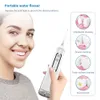 Hygiène bucco-dentaire Portable Oral Irrigator Dental Water Flosser USB Jet Floss Tooth Pick Cleaning Whitening Instrument Tool Sac de voyage 230311