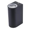 Lampade da parete Est Design GU10 Lampada a LED UP e Down Sconce Lights AC85-265V 10W Staffa (Due lati 5W)