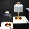 Table Lamps Nordic Metal Led Desk Modern Macaron Lights For Bedside Living Room Office Indoor Loft Decor Lighting Reading Lamp