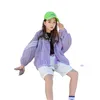 Jackor teengaer stora flickor överdimensionerade barns solskyddskläder sommar tunn se genom kappa mode huva utkläder toppar 230311