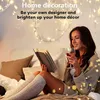Strängar 12m USB -belysning 120 LED -lampor IP65 Vattentät tråd Julgrandekor för festdekoration bröllop Diy Craft Decorled