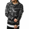 Sweats à capuche pour hommes Meihuida hommes pull à capuche sweat à capuche polaire haut camouflage sweat à capuche pull S - 3XL