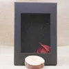 Kraft Paper Box Romantic Wedding Transparent Window Gift Box Candy Chocolate Biscuit Packaging