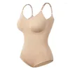 Intimo elasticizzato e modellante da donna Body da donna Shapewear Body Shaper senza cuciture Tummy Control Dimagrante Guaina Addome Vita Trainer Push Up Corsetto Top