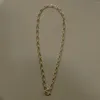 Chains S925 Sterling Silver Thick Chain Lock Pendant Necklaces For Women Minimalist Choker Necklace Jewelry Accessories