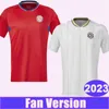 2023 Costa Rica J.CAMPBELL Mens Soccer Jerseys National Team A.CONTRERAS G.TORRES BORGES C Home Away Football Shirts Uniforme de Manga Curta