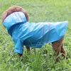 Hundebekleidung, kleine XL-Regenmäntel, reflektierender wasserdichter Regenmantel, Teddy-Welpen-Kapuzenjacke, Mantel, Haustier-Kleidung für große Hunde für regnerische Tage