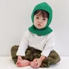 Kappe Hüte Winterbaby Stricker Kapuzenschalwärmer Unisex Wollhalshalskragen