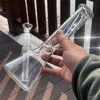 Smoking Accessories 260mm Manufacture Hookah Beaker Glass Bong Water Pipes dab Rig Catcher Thick Material For Smoking 10.5" Bongs Tobacco Tool Safe Packing